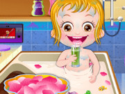 بيبى هازل فى الحمام Baby Hazel Royal Bath