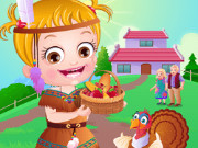 العاب بيبي هازل في عيد الشكر Baby Hazel Thanksgiving Day