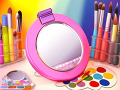 Cosmetics Coloring Book