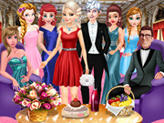 الاسره Elsa And Jack's Love Family Ball