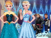 فروزن اون لاين Frozen Sisters Royal Prom