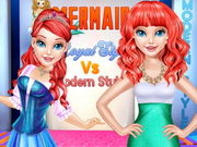 حورية البحر Mermaid Royal Style Vs Modern Style