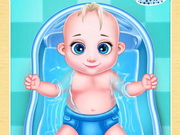 العناية بالطفل الرضيع حتى يكبر Mommy Elsa Baby Caring