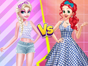 تحديات بين الأصدقاء Princess Strip Style Vs Grid Style