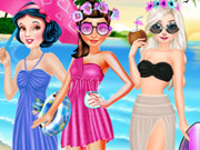 مكياج و تلبيس بنات ازياء الصيف الجميلة Princesses Summer Hawaii Fashion